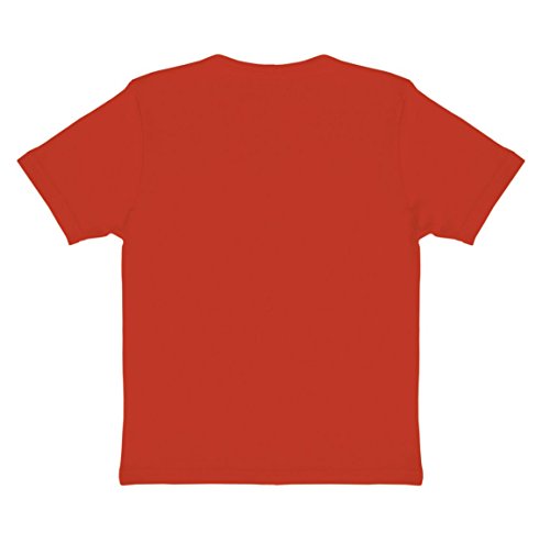 Logoshirt Camiseta para niño Flash - Logotipo, DC Comics - Flash - Logo - Camiseta con Cuello Redondo Rojo - Diseño Original con Licencia, Talla 122/134, 7-9 años
