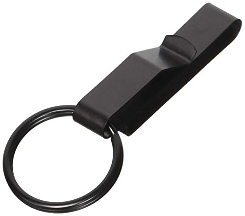Low Profile Key Ring Holder, Black, Fits 2 1/4 Duty Belt