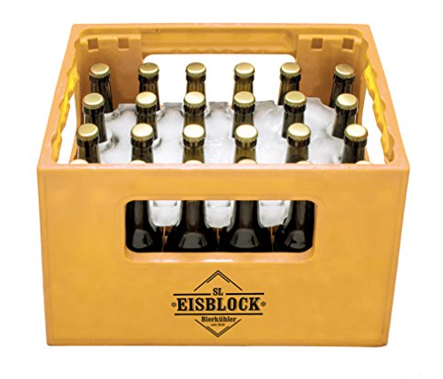 LS2 Bloque de Hielo, Enfriador de Bebidas 0,33 l, para Botellas de Cerveza, Fabricado en Alemania