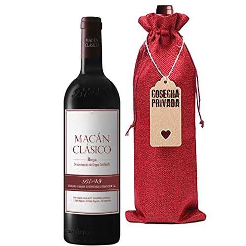 Macan Clasico - Envío 24H - Botella para Regalo Vino - Vega Sicilia - Vino Tinto - Ribera del Duero - Seleccionado y enviado por Cosecha Privada