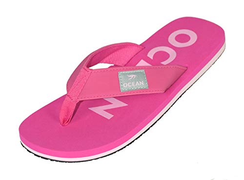 MADSea Ocean Chanclas Sandalias de Playa para Mujer Fucsia Rosa Pink, Tamaño:36 EU, Color:Fucsia/Rosa