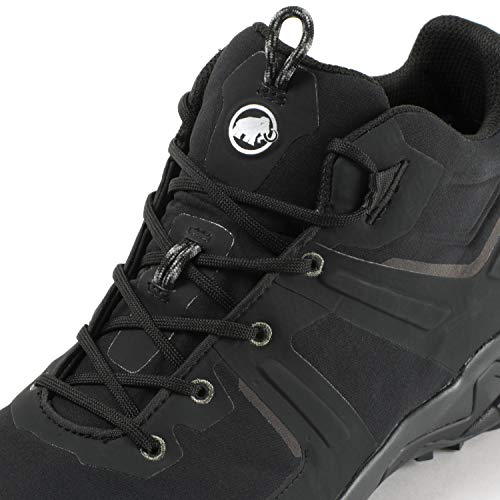 Mammut Ultimate Pro Mid GTX, Zapatos de High Rise Senderismo para Hombre, Negro (Black 3030/03590), 48 EU