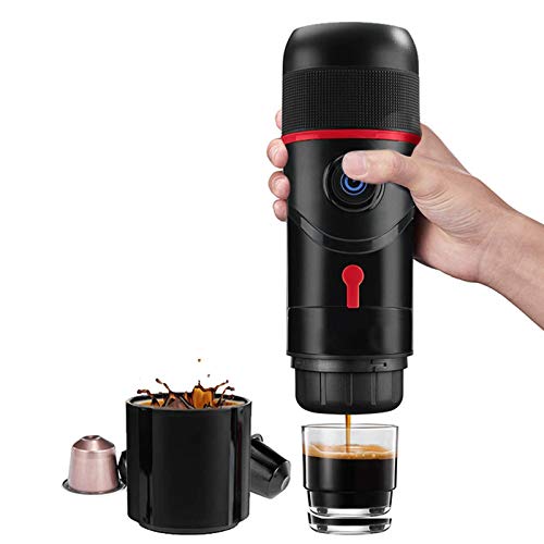 Máquina de café expreso multifunción portátil 3 en 1 con USB, cafetera de viaje, máquina de café expreso eléctrica con calentamiento automático para viajes al aire libre