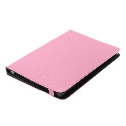 Markenlos Libro Tablet PC Funda Funda Rosa + Stand Función Alpen Tab Alpen Ventana Fun