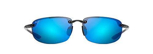 Maui Jim Hookipa 807 Gafas de Sol, Azul (Smoke Grey (B407-11), 64/17/130