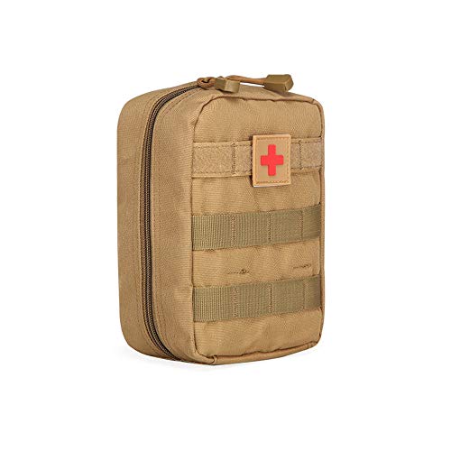 Mcdobexy Tactical Molle IFAK - Bolsa de utilidad médica con parche de primeros auxilios