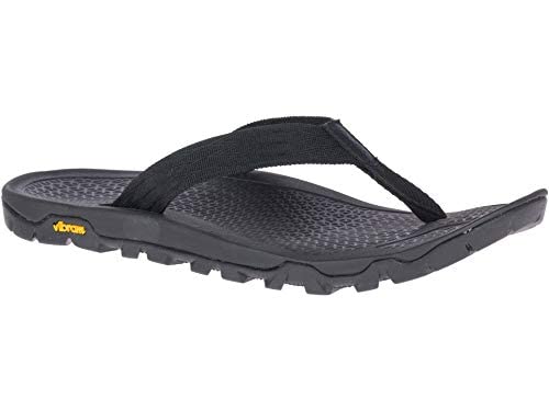 Merrell Men's Breakwater Flip Sandals, Black, Numeric_10