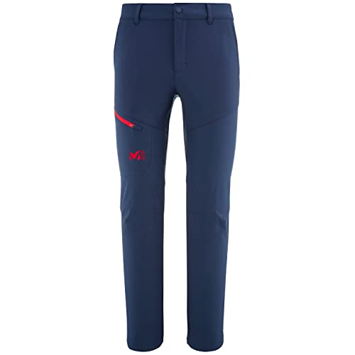 Millet - Wanaka Stretch Pant II - Pantalones de senderismo para hombre - Senderismo, Trekking - Azul/Rojo