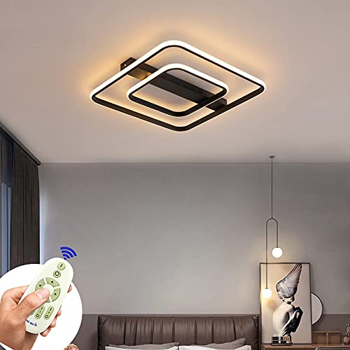MIWOOHO LED Lámpara De Techo 54W Moderno LED luz de techo Pasillo Salón Cocina Dormitorio De La Lámpara Ahorro De Energía De Luz De Regulable(3000K-6500K)