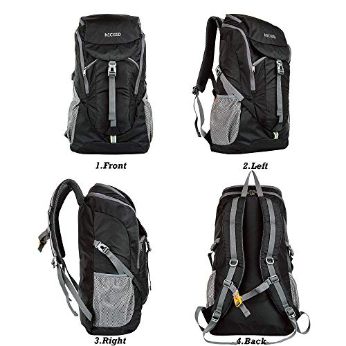 Mochila de senderismo ligera 50L plegable multifuncional bolsa de viaje resistente al agua casual camping mochila para hombres mujeres deporte al aire libre montaña