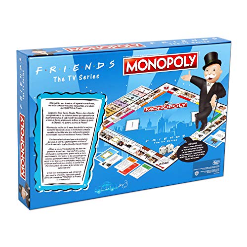 Monopoly Friends - Juego de Mesa de las Propiedades Inmobiliarias - Edición en Español