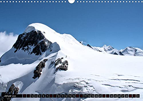 Monte Rosa Classic - Die klassische Tour um das Monte Rosa Massiv (Wandkalender 2022 DIN A3 quer)