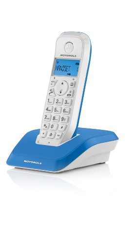 Motorola Startac S1201 - Teléfono inalámbrico DECT (manos libres, modo ECO, iluminación de pantalla ajustable al color del dispositivo) (importado)
