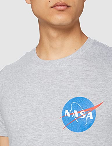 Nasa Core Logo Camiseta, Gris (Sports Grey SPO), X-Large para Hombre