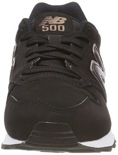 New Balance 500 Core, Zapatillas Mujer, Negro (Black), 35 EU