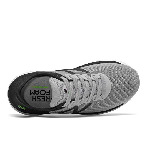 New Balance Fresh Foam 860 V11 Running Shoe, Light Aluminum/Black, 10.5 Wide US Unisex Little_Kid