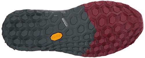 New Balance Hierro V4 Fresh Foam - Zapatillas para correr y senderismo, hombre, (Plomo/Escarlata/Orca), 42 EU
