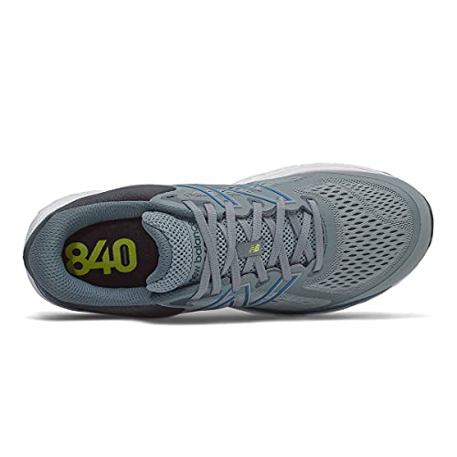 New Balance Zapatillas de correr para hombre 840 V5, Gris Océano/Azul Oxígeno, 50 EU