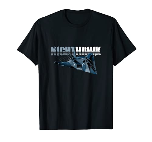 Nighthawk Militar Avión Stealth Fighter Camiseta
