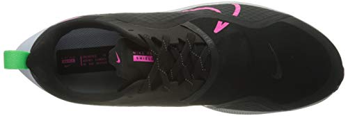 Nike Air Zm Pegasus 37 Shield, Zapatillas para Correr Hombre, Black Pink Blast Iron Grey OBS, 42 EU