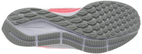 Nike Air Zoom Pegasus 36, Zapatillas para Correr Hombre, Gris (Laser Crimson White Lt Smoke Grey), 44.5 EU