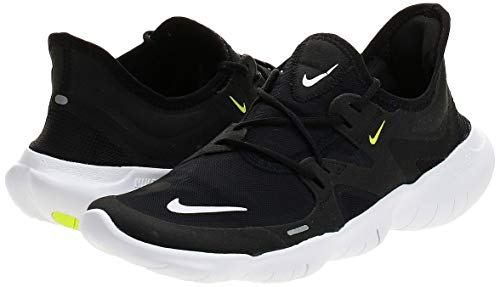 Nike Free RN 5.0, Zapatillas de Atletismo Mujer, Multicolor (Black/White/Anthracite/Volt 000), 38 EU