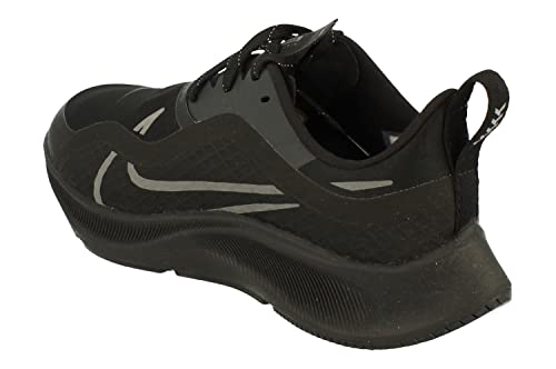 Nike Mujeres Air Zoom Pegasus 37 Shield Running Trainers CQ8639 Sneakers Zapatos (UK 3 US 5.5 EU 36, Black Anthracite 001)