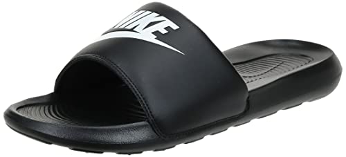 Nike Victori One Slide, Sandal Hombre, Black/White-Black, 44 EU