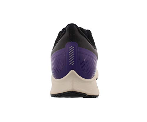 Nike W Air Zoom Pegasus 36 Shield, Zapatillas de Correr Mujer, Negro (Black Silver Desert Sand Voltage Purple Volt 002), 37.5 EU