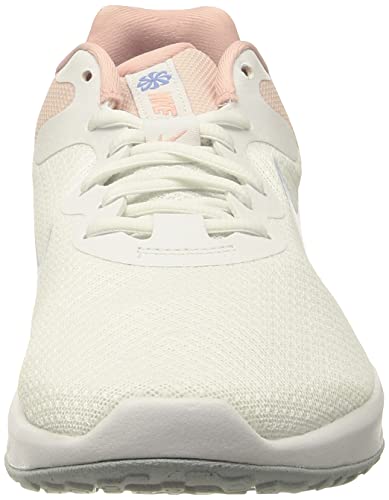 Nike W Revolution 6 NN, Zapatillas para Correr Mujer, White Hydrogen Blue Pink Glaze Polar, 37.5 EU