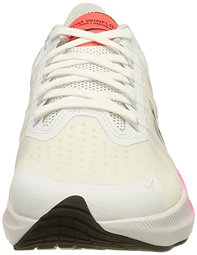 Nike Winflo 8, Zapatillas de Carrera Mujer, Blanco White Black Bright Crimson Total Orange, 38 EU