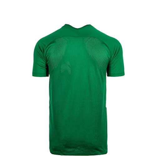 NIKE Y NK Dry Tiempo Prem Jsy SS T-shirt, Niños, Verde (Pine Green/ White), S