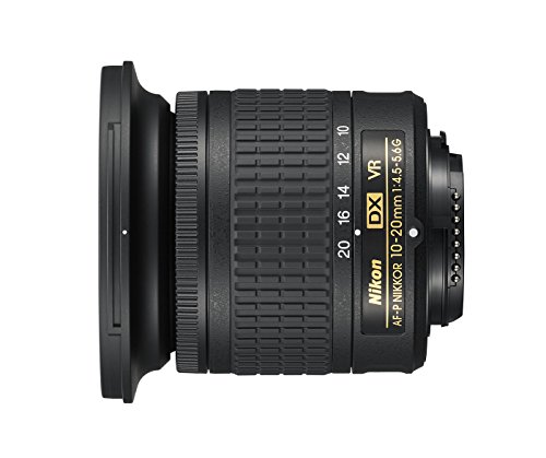 Nikon AF-P DX NIKKOR 10-20mm f/4.5-5.6G VR - Objetivo para cámara, Color Negro + Hama 070072 - Filtro Ultravioleta, 72 mm, Color Neutro