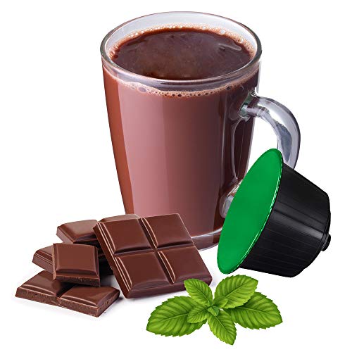 Note d'Espresso - Chocolate a la Menta - Cápsulas Compatibles con Cafeteras NESCAFE'* DOLCE GUSTO* - 48 caps