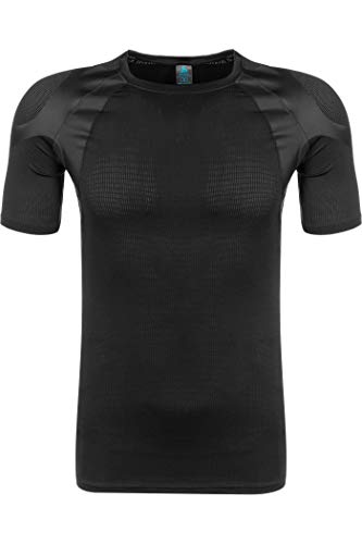 Odlo T-Shirt MC Active Spine Light Camiseta Ejercicio para Hombre, Black, M
