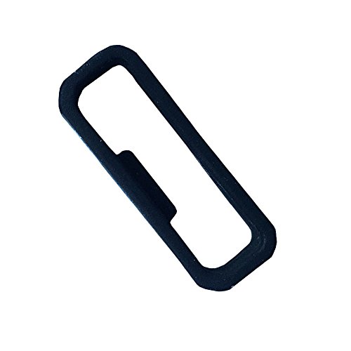 Para VivoSmart HR cierre anillo funda Loop de repuesto, chofit Keeper cierre (10 unidades) de silicona para Garmin Vivosmart HR