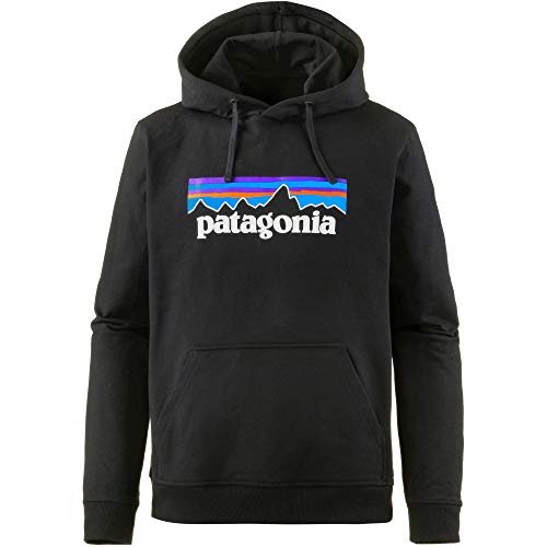 Patagonia M's P-6 Logo Uprisal Hoody Sudadera, Hombre, Black, S