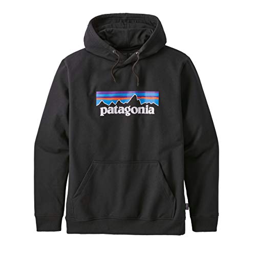 Patagonia M's P-6 Logo Uprisal Hoody Sudadera, Hombre, Black, S