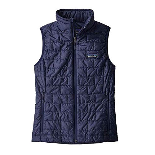 Patagonia W's Nano Puff Vest Chaleco, Mujeres, Classic Navy, S
