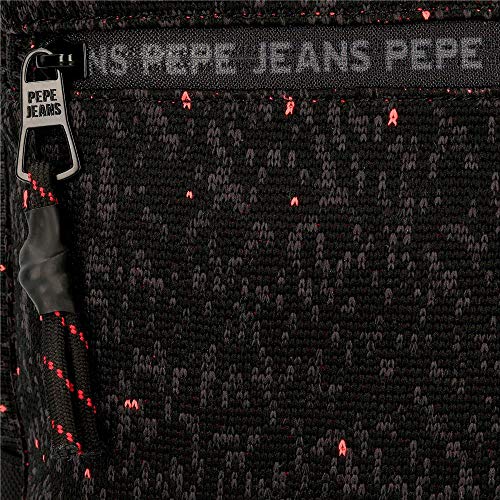 Pepe Jeans Hike Bandolera Negro 19x22x6 cms Poliéster
