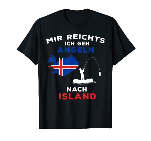 Pesca en Islandia, norte, Escandinavia, pesca, aficiones. Camiseta