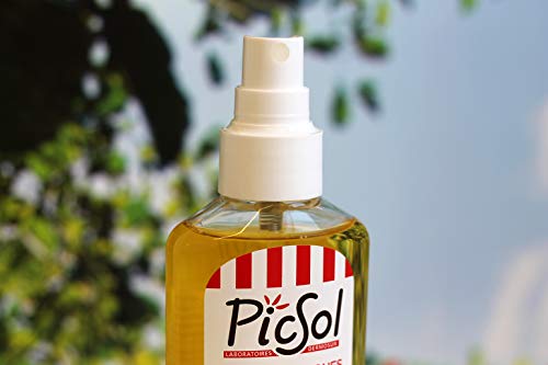 PicSol - Spray antimosquitos citronela y citriodiol activos, 100% vegetal