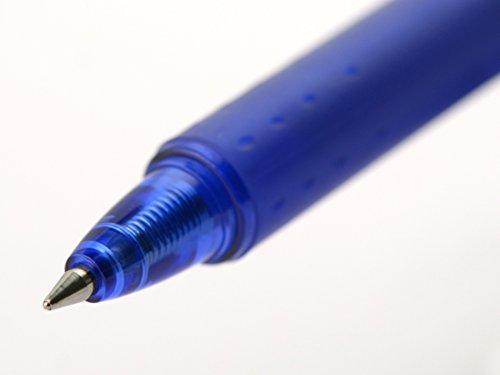 Pilot FriXion Clicker - Bolígrafo roller de tinta borrable (incluye 3 recargas), color azul