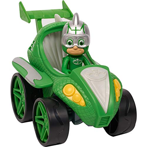 PJ Masks - Vehículo turbo Gekko Power Racers (Bandai 95388)