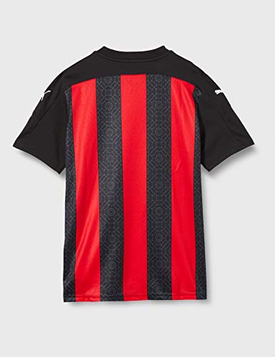 PUMA AC Milan Temporada 2020/2021 Camiseta Primera Equipación Replica, Unisex niños, Tango Red Black, 152