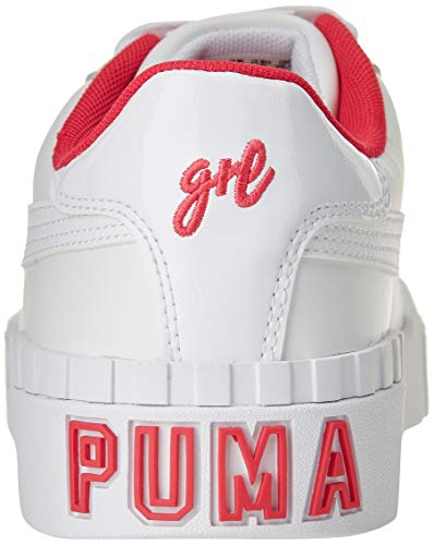 PUMA Cali Galentines Wn's, Zapatillas Mujer, Blanco White-Virtual Pink, 36 EU