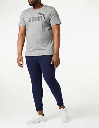 Puma Essentials LG T Camiseta de Manga Corta, Hombre, AlgodÃƒ³n Black, XXL