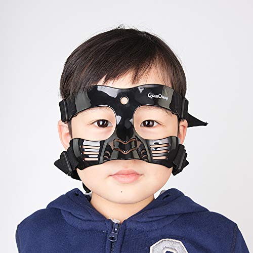 QianCheng Protector nasal, protector protector protector negro serie L5 con relleno de silicona (promedio)