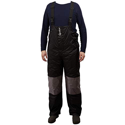 Quantum L Winter Suit Schwarz/Grau L Traje de Invierno, Color Negro y Gris, Large