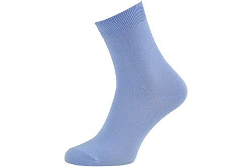 Rainbow Socks - Hombre Mujer Calcetines Colores de Bambu - 6 Pares - Blanco Violeta Rosa Azul Pistacho Beige - Talla 36-38